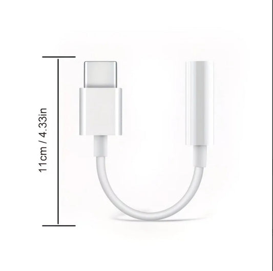 HEADPHONE ADAPTOR WHITE B+F 8