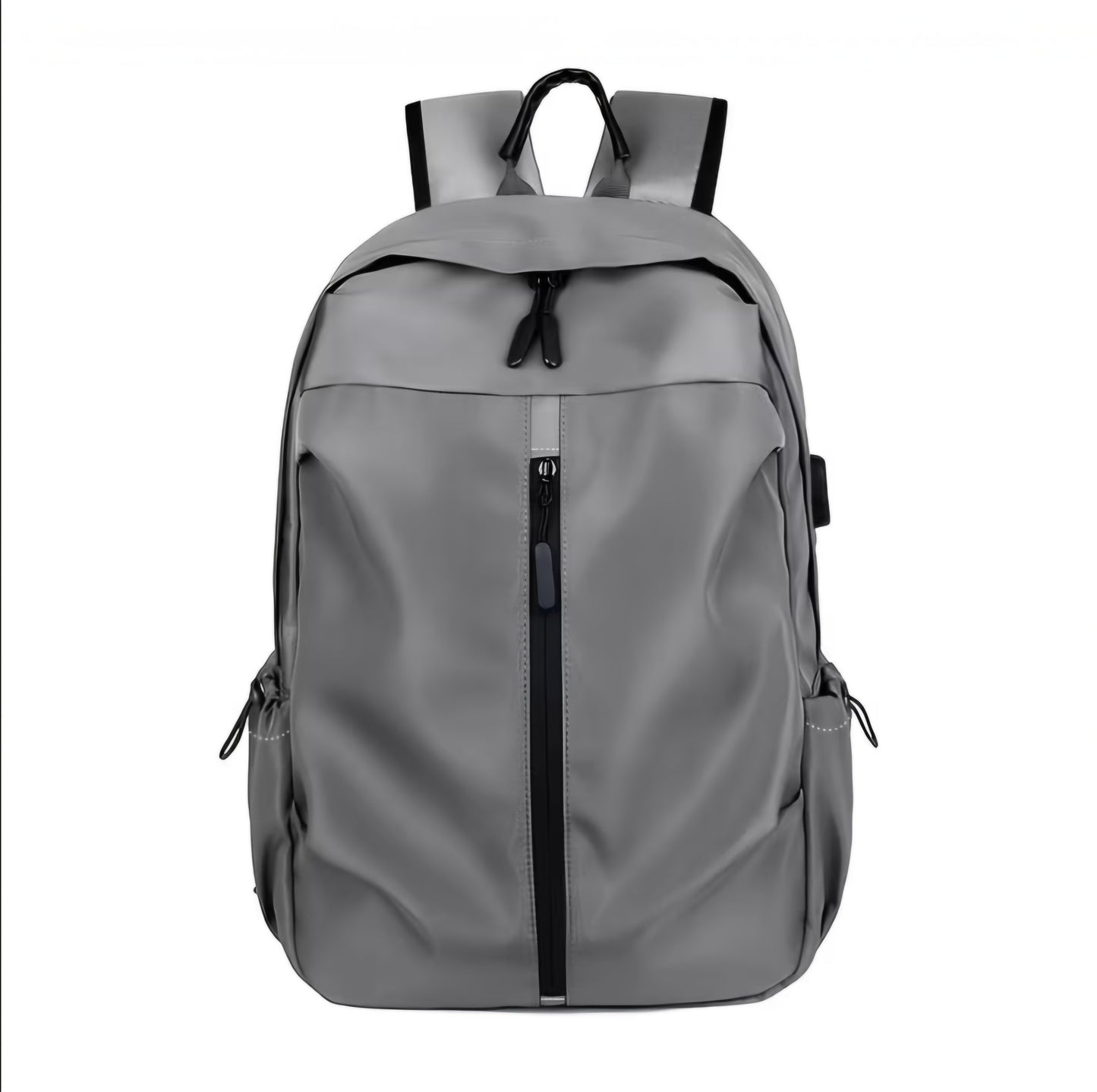 GREY STYLISH BACKPACK B+F 8