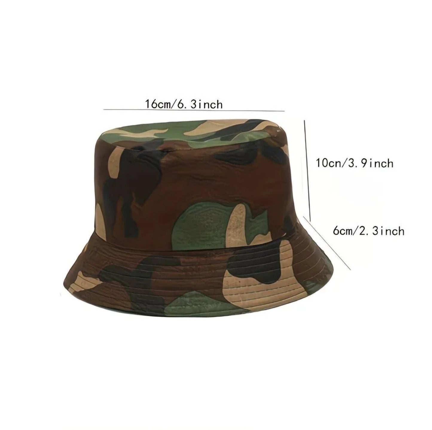 CAMO BUCKET HAT B+F 8