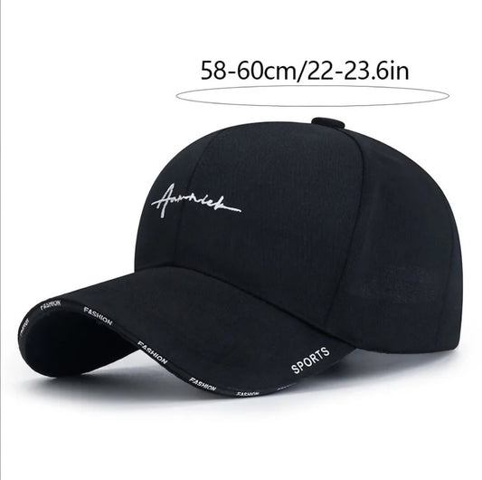 BLACK SPORTS CAP B+F 8
