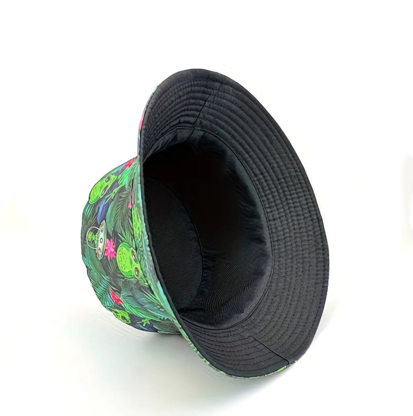 CRAZY ALIEN BUCKET HAT B+F 8