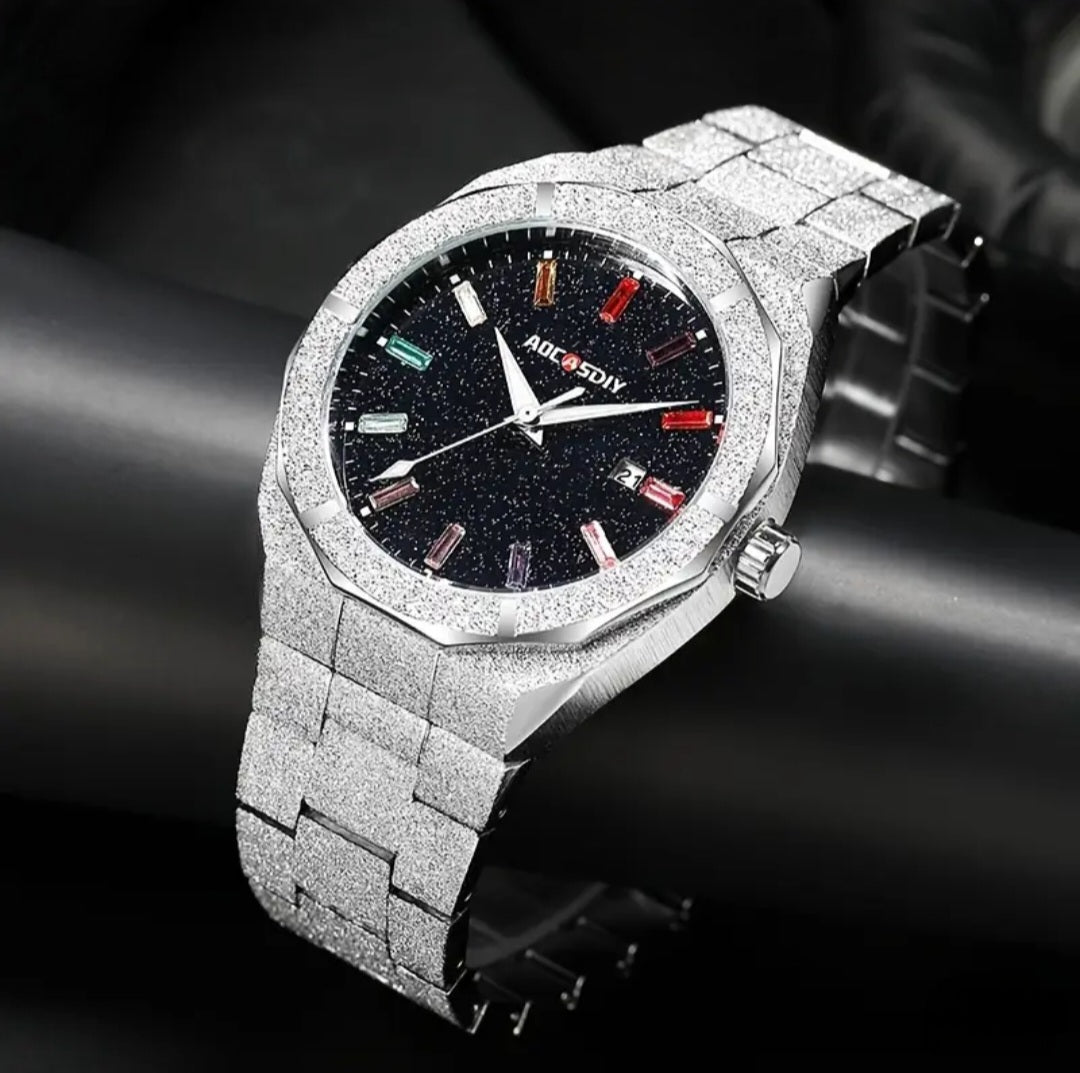 LUXURIOUS SPARKLE WATCH BLING8UK