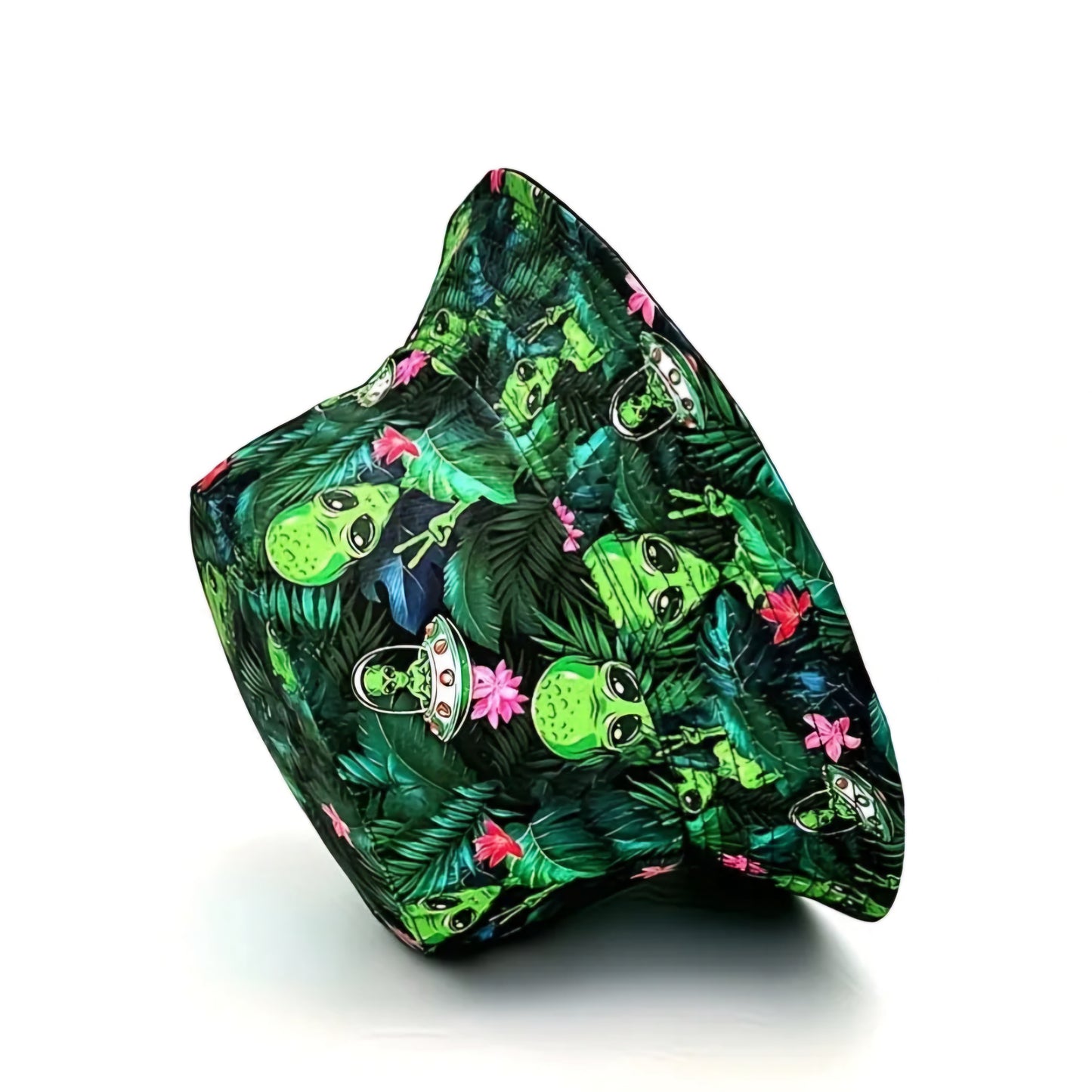 CRAZY ALIEN BUCKET HAT B+F 8