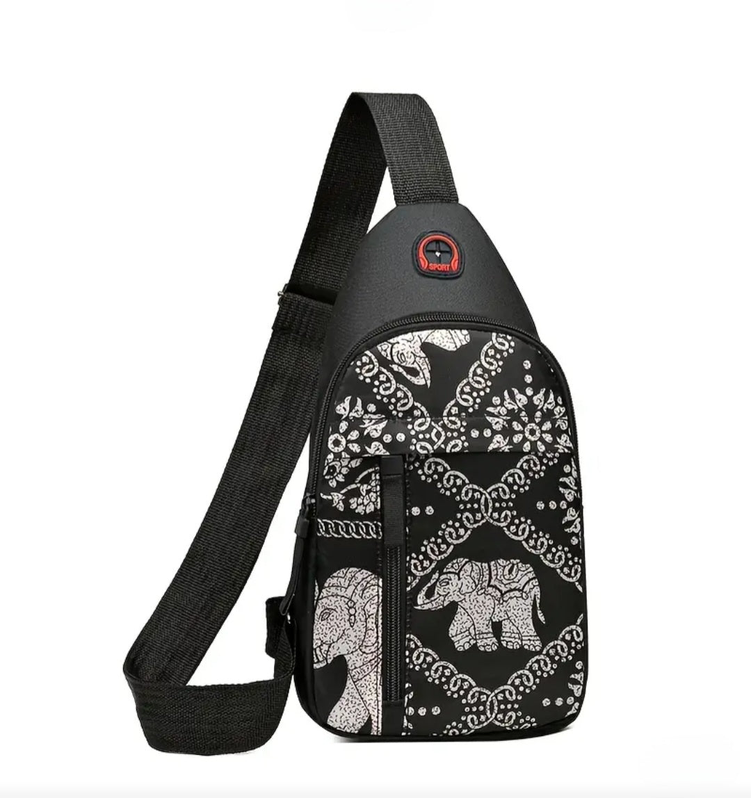 AZTEC ELEPHANT SPORTS BAG BLING8UK