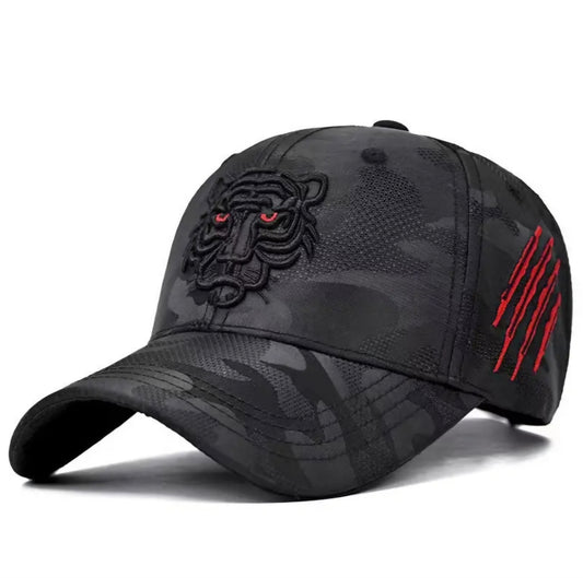 TIGER SNAPBACK BASEBALL CAP B+F 8