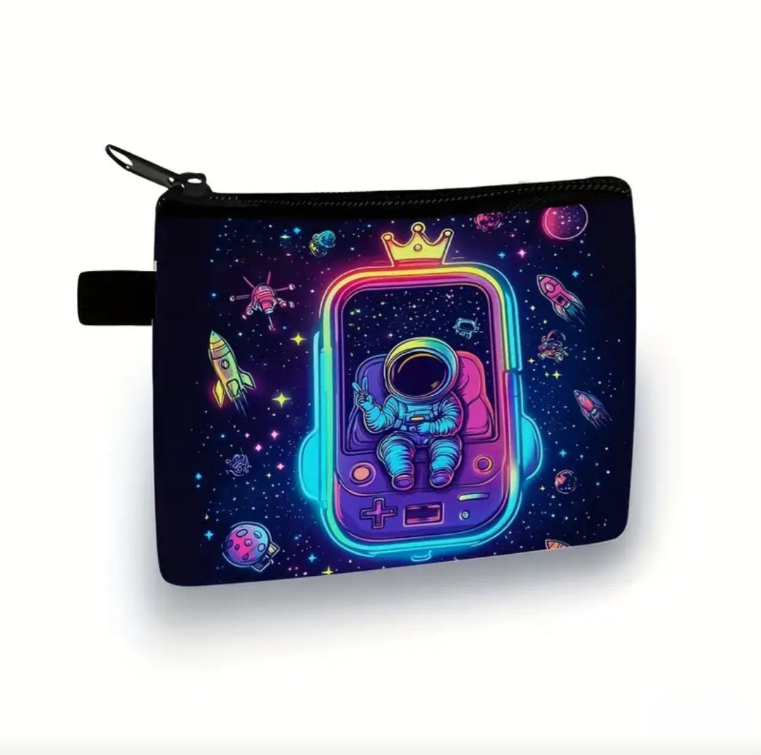 NEON ASTRONAUT PURSE BLING8UK