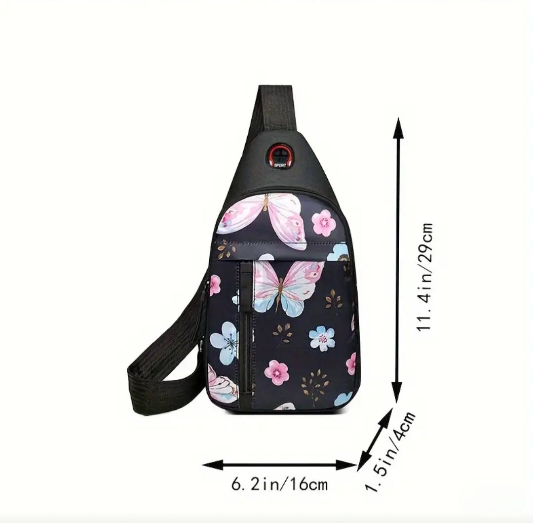 BUTTERFLY SPORTS BAG BLING8UK