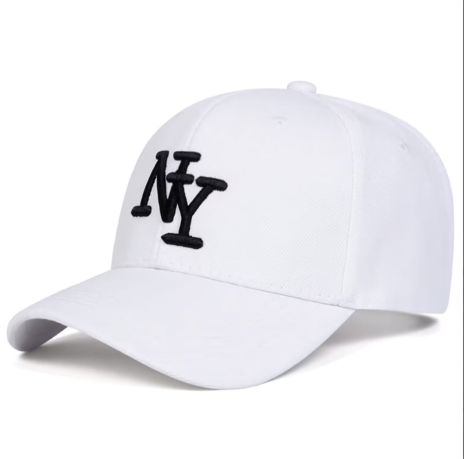 WHITE NY CAP B+F 8