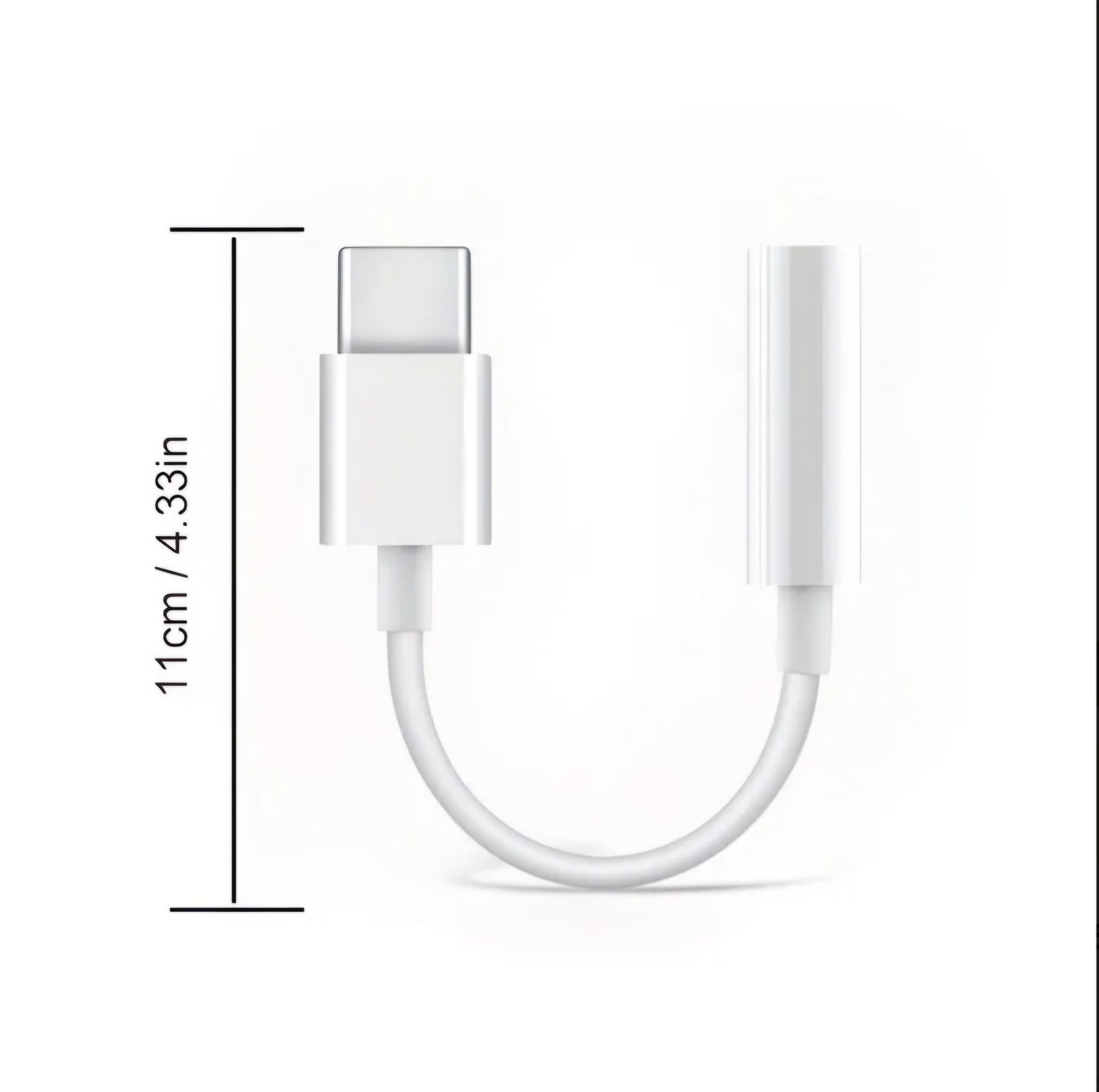 HEADPHONE ADAPTOR WHITE B+F 8