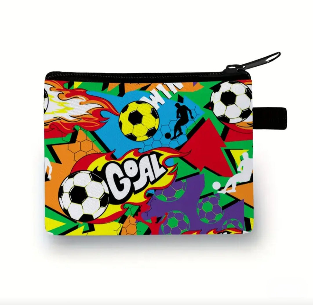 FOOTBALL GOAL PURSE BLING8UK