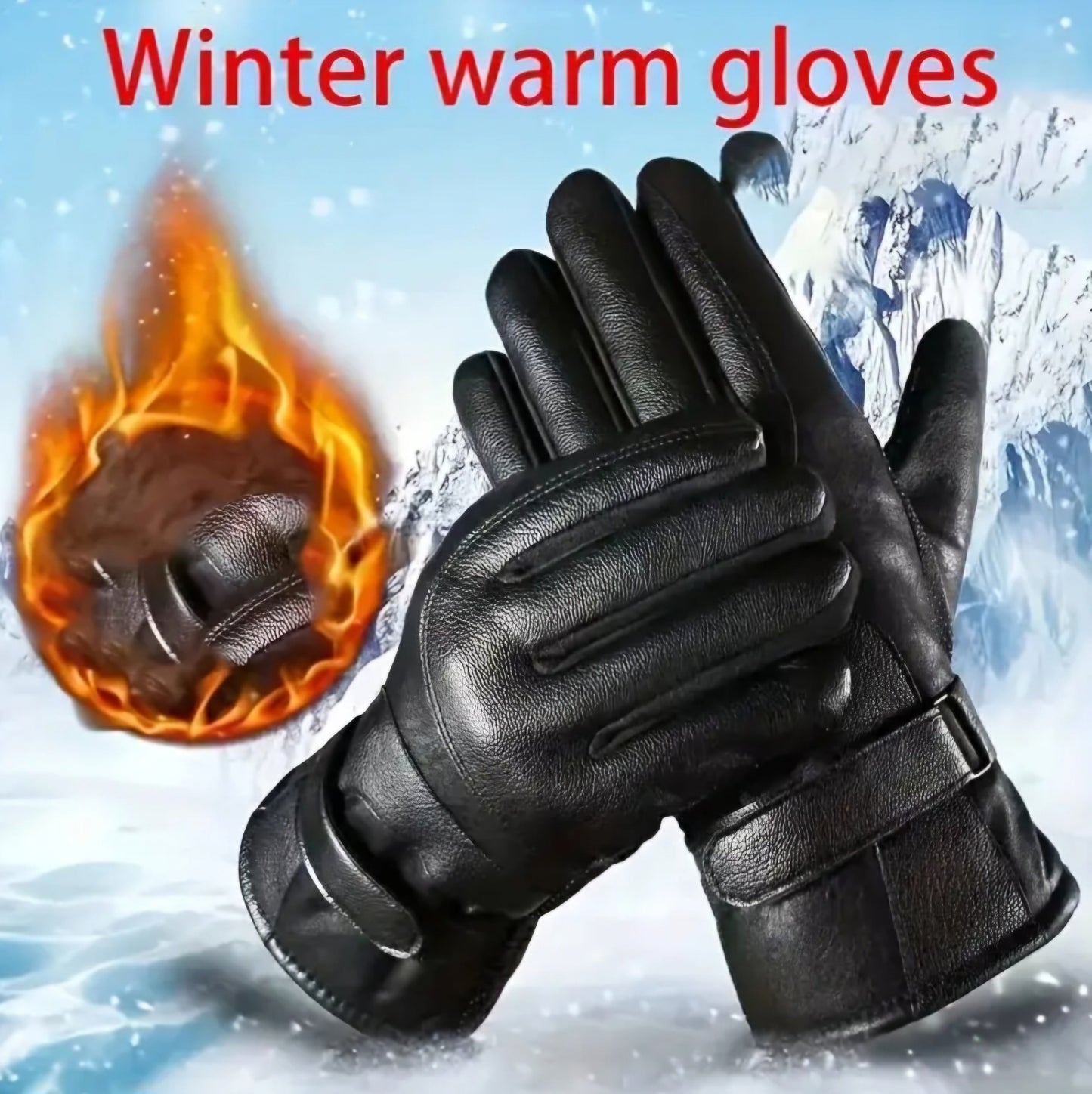 WINTER WARM GLOVES BLING8UK